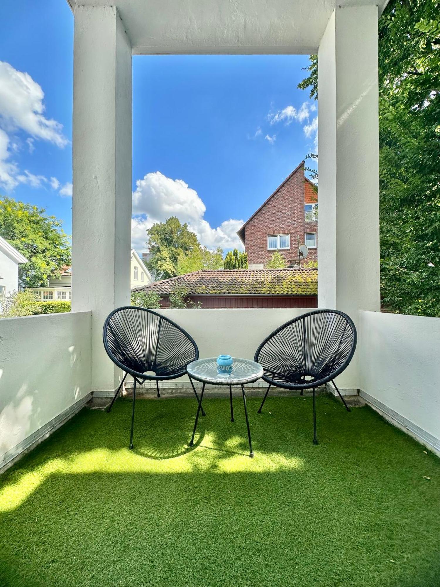 Exklusives City-Apartment Im Herzen Oldenburgs Mit Balkon Und Parkplatz A36 Extérieur photo